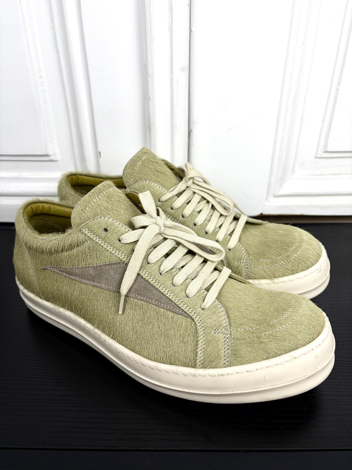 Rick Owens SAMPLE Pony Hair Vans