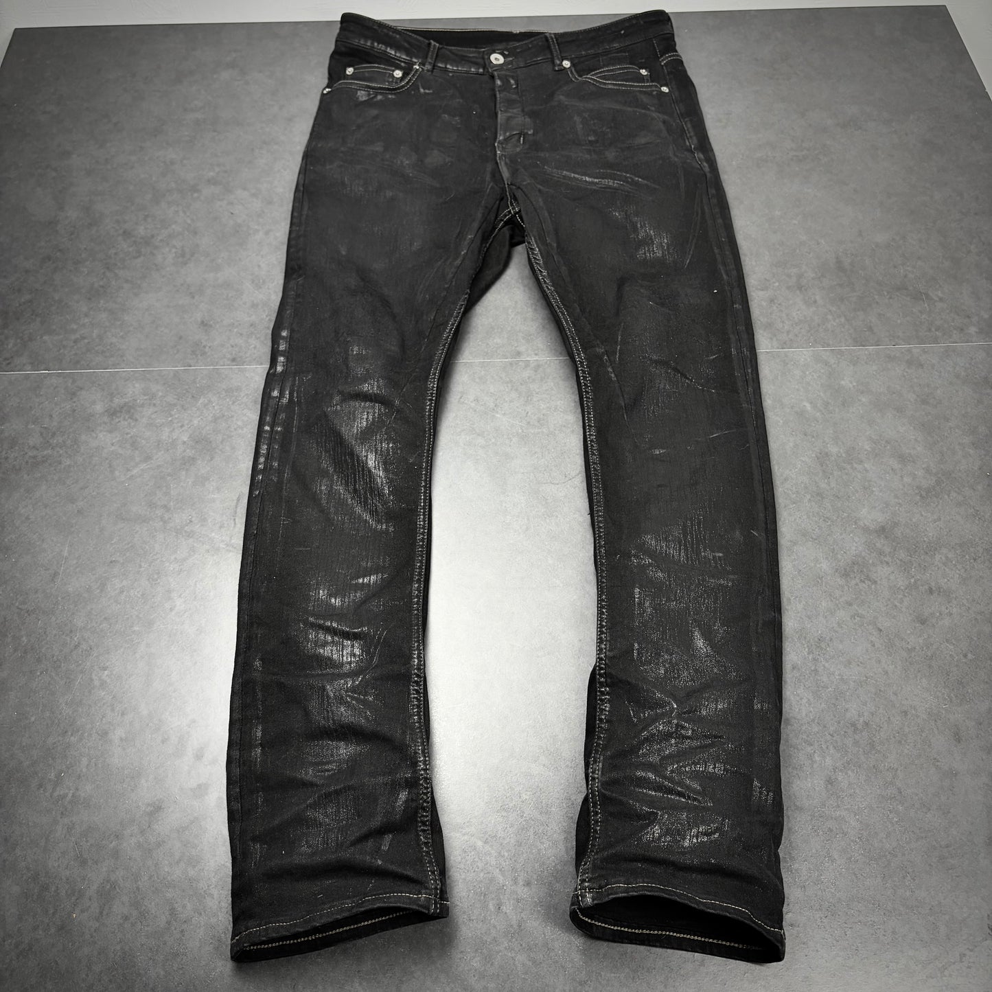 Rick Owens Waxed Detroit Cut