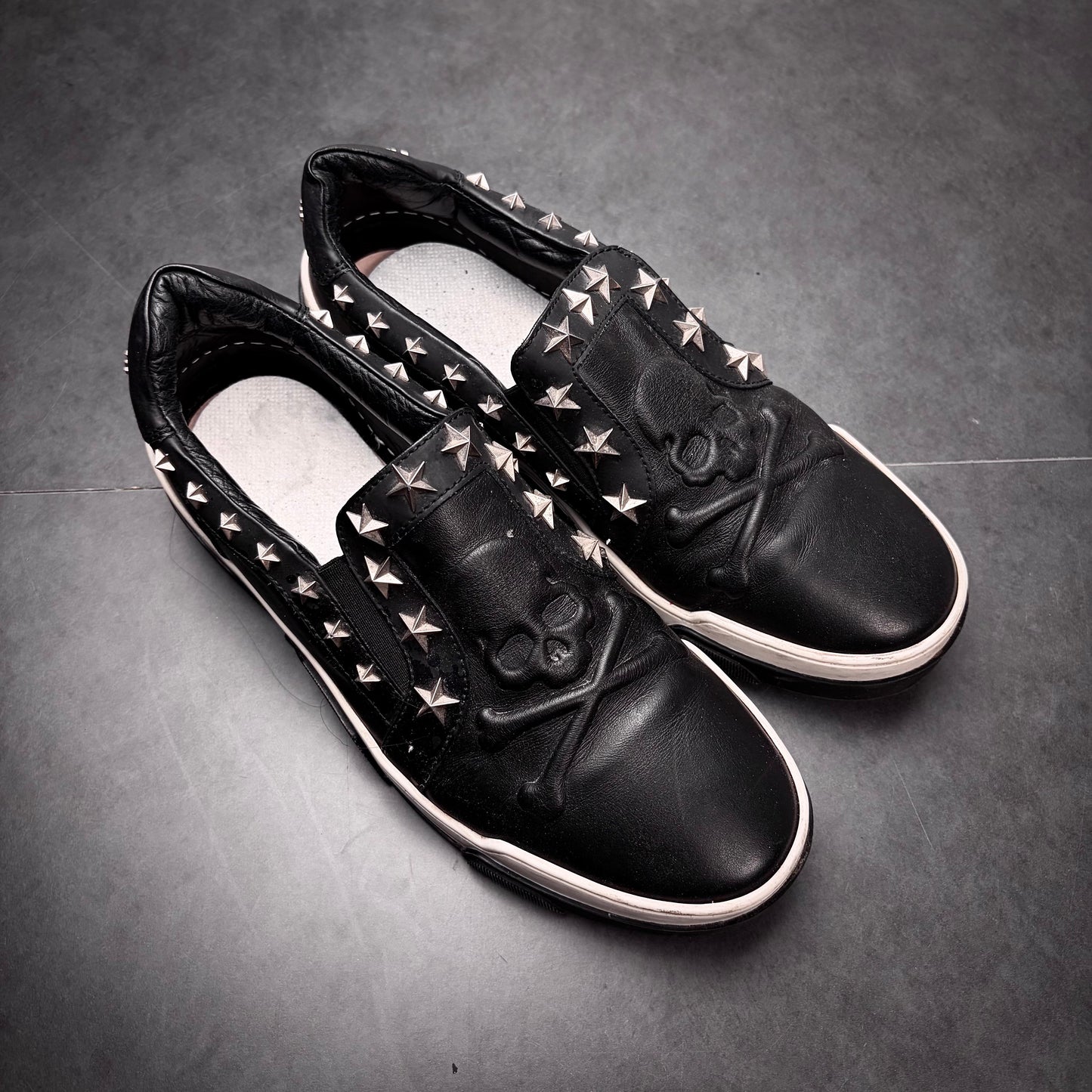 Philipp plein star slip ons