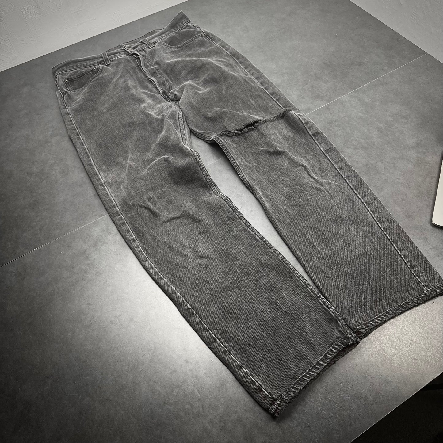 Vetements Logo Denim