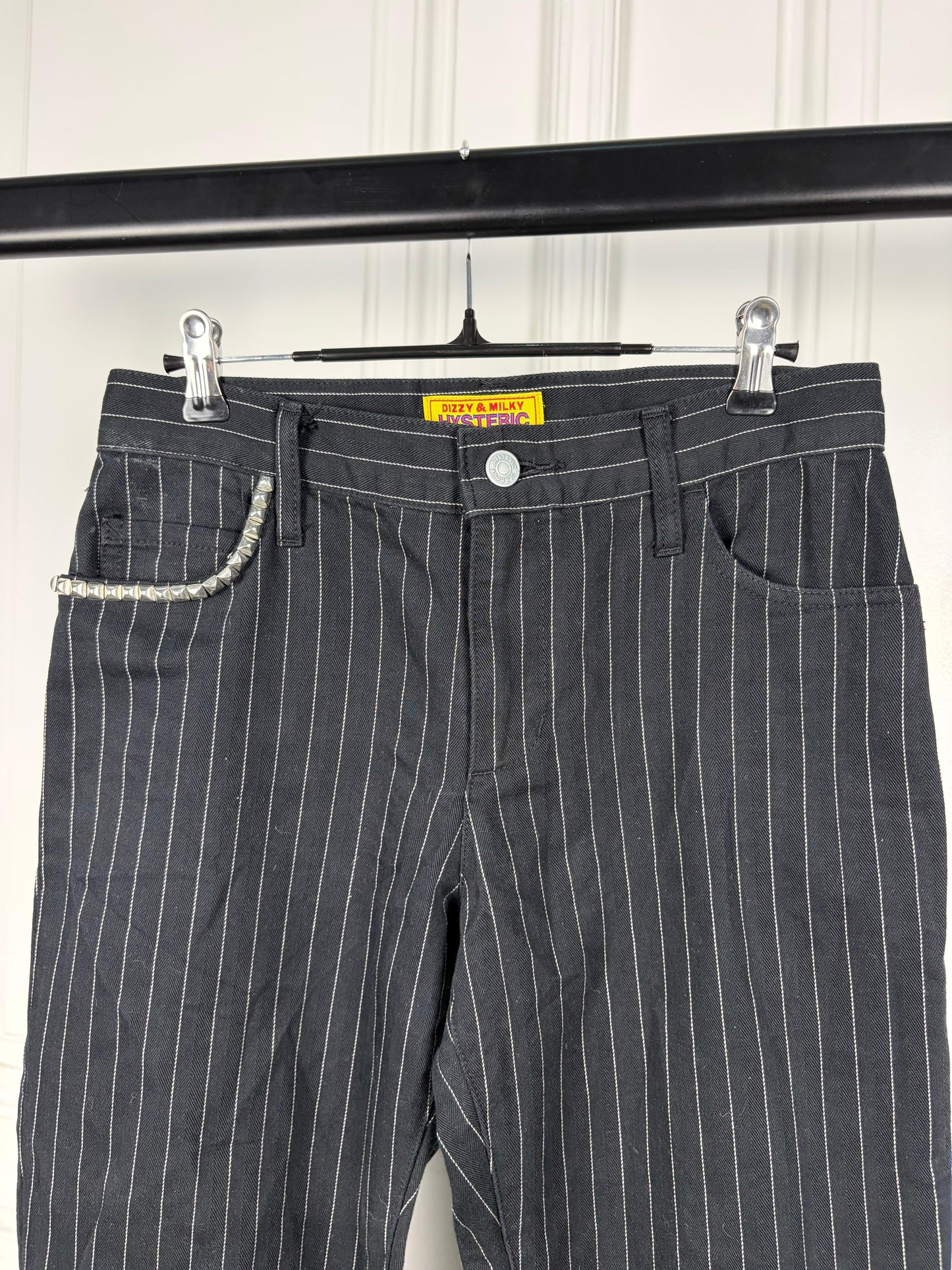 Hysteric Glamour Stud pocket pants