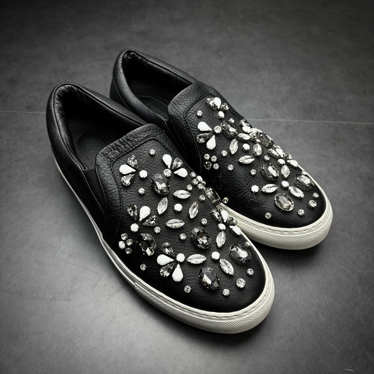 Philipp Plein Diamond Slip Ons