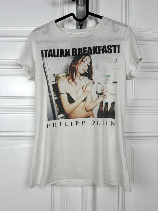Philipp Plein Italian Breakfast Tshirt