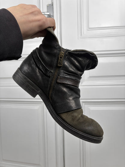 AS98 Gold Buckle Boots