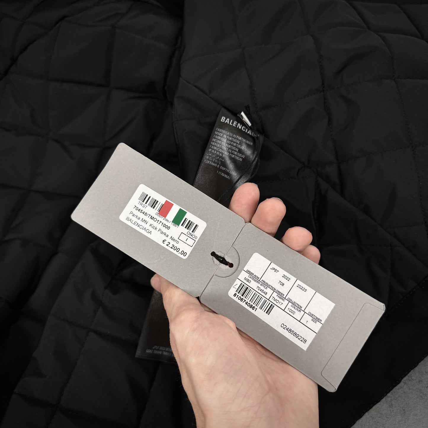 Balenciaga „Kick“ Parka