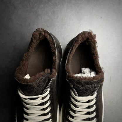 Rick owens „shearling“ ramones sample