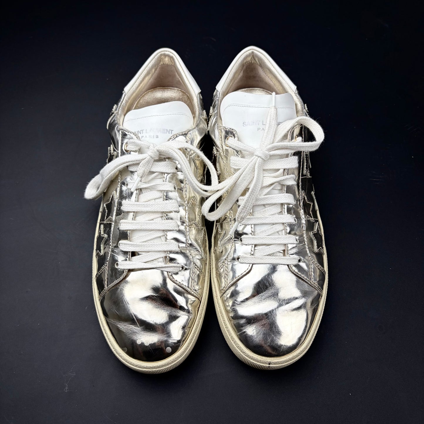 Saint Laurent Silver Star Sneaker