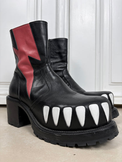 Walter Van Beirendonck Hyper Glam Teeth Boots