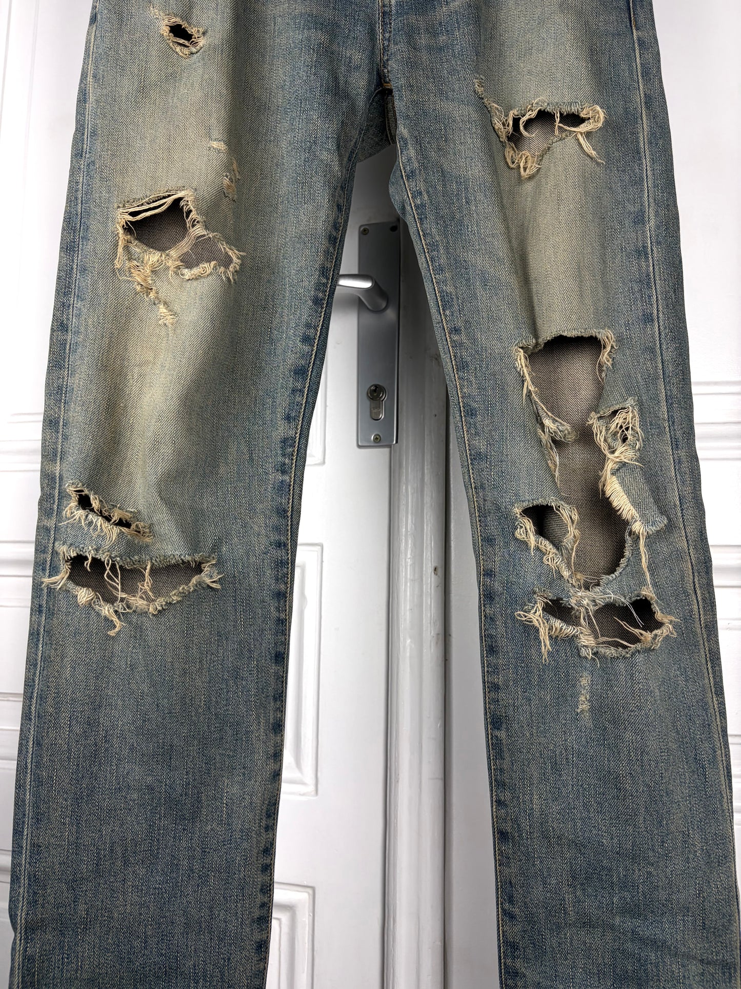 Saint Laurent 2015 Crash Denim