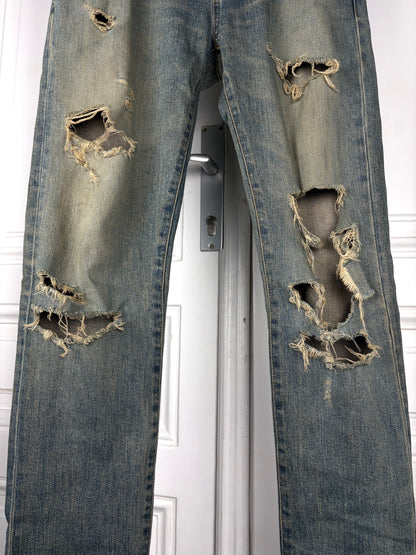 Saint Laurent 2015 Crash Denim