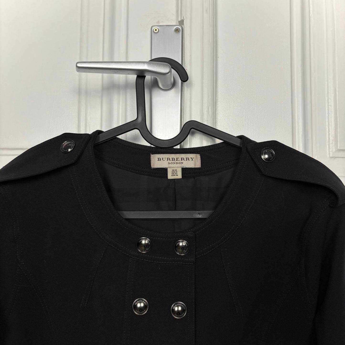 Burberry 2011 Cropped Napoleon Jacket