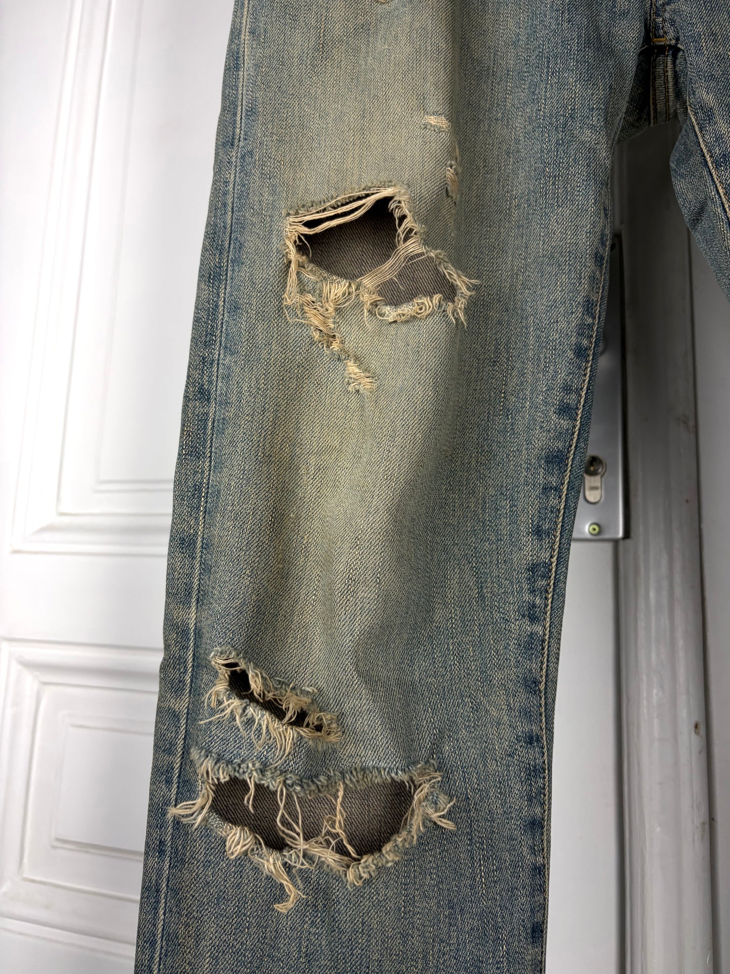 Saint Laurent 2015 Crash Denim