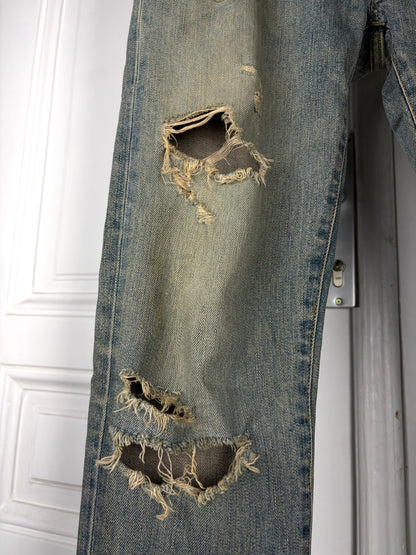 Saint Laurent 2015 Crash Denim