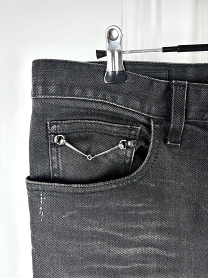 Gucci Horsebit Denim