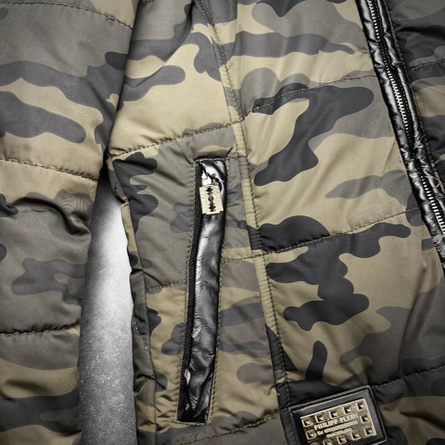 Philipp Plein Razorblade Camo Jacket