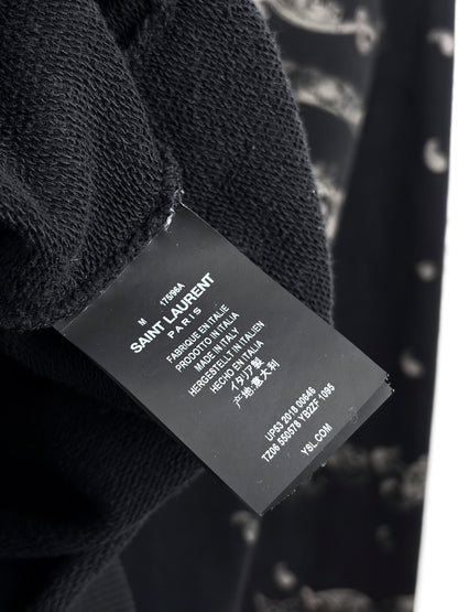Saint Laurent Paisley Hoodie