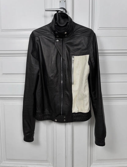 Rick Owens SS/20 Python Leather Jacket
