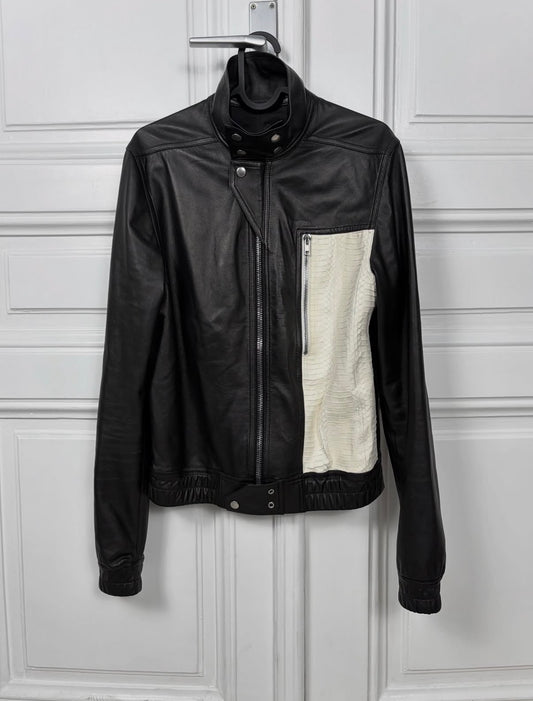 Rick Owens SS/20 Python Leather Jacket