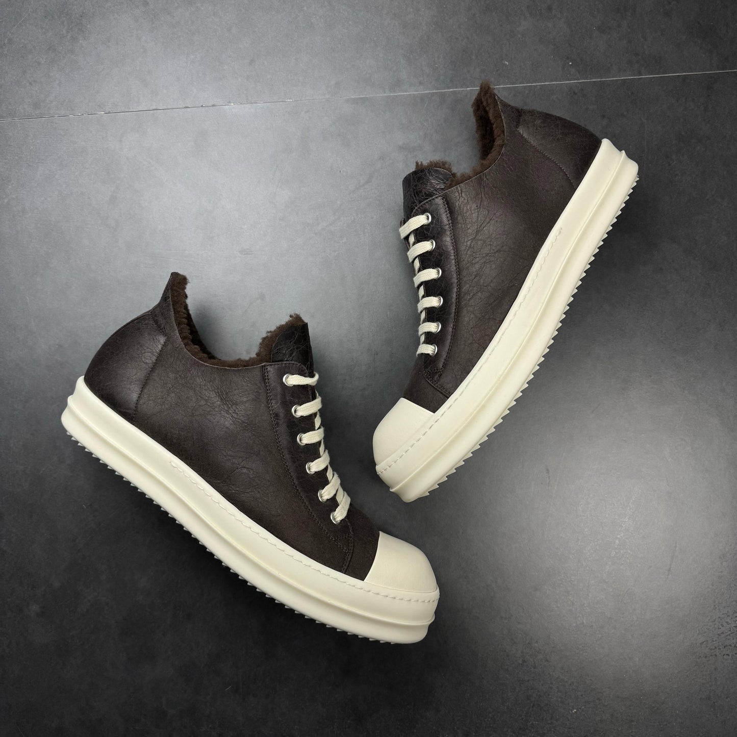 Rick owens „shearling“ ramones sample