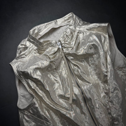 Rick Owens FW/17 Glitter Gold Vest