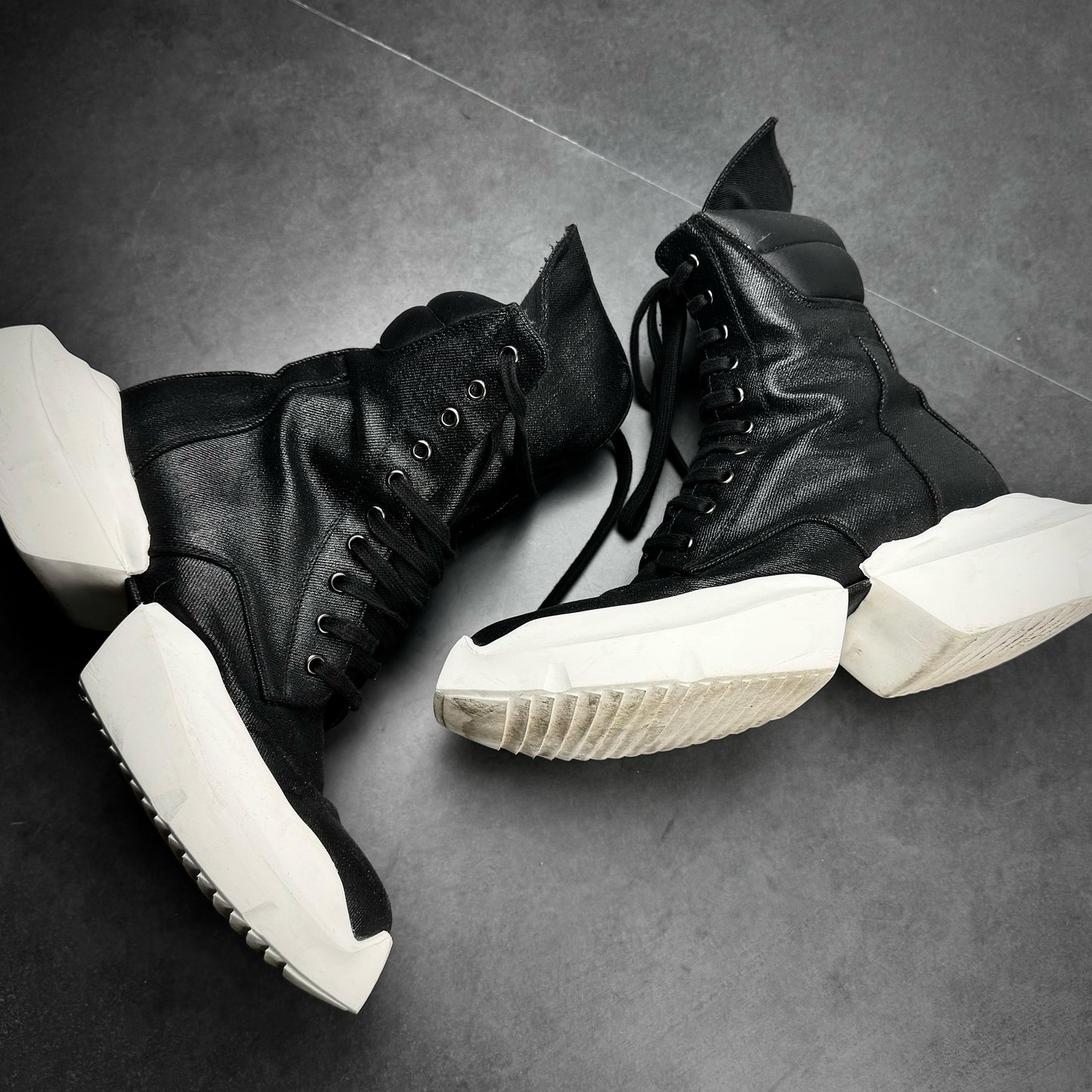 Rick owens „waxed“ army split sole