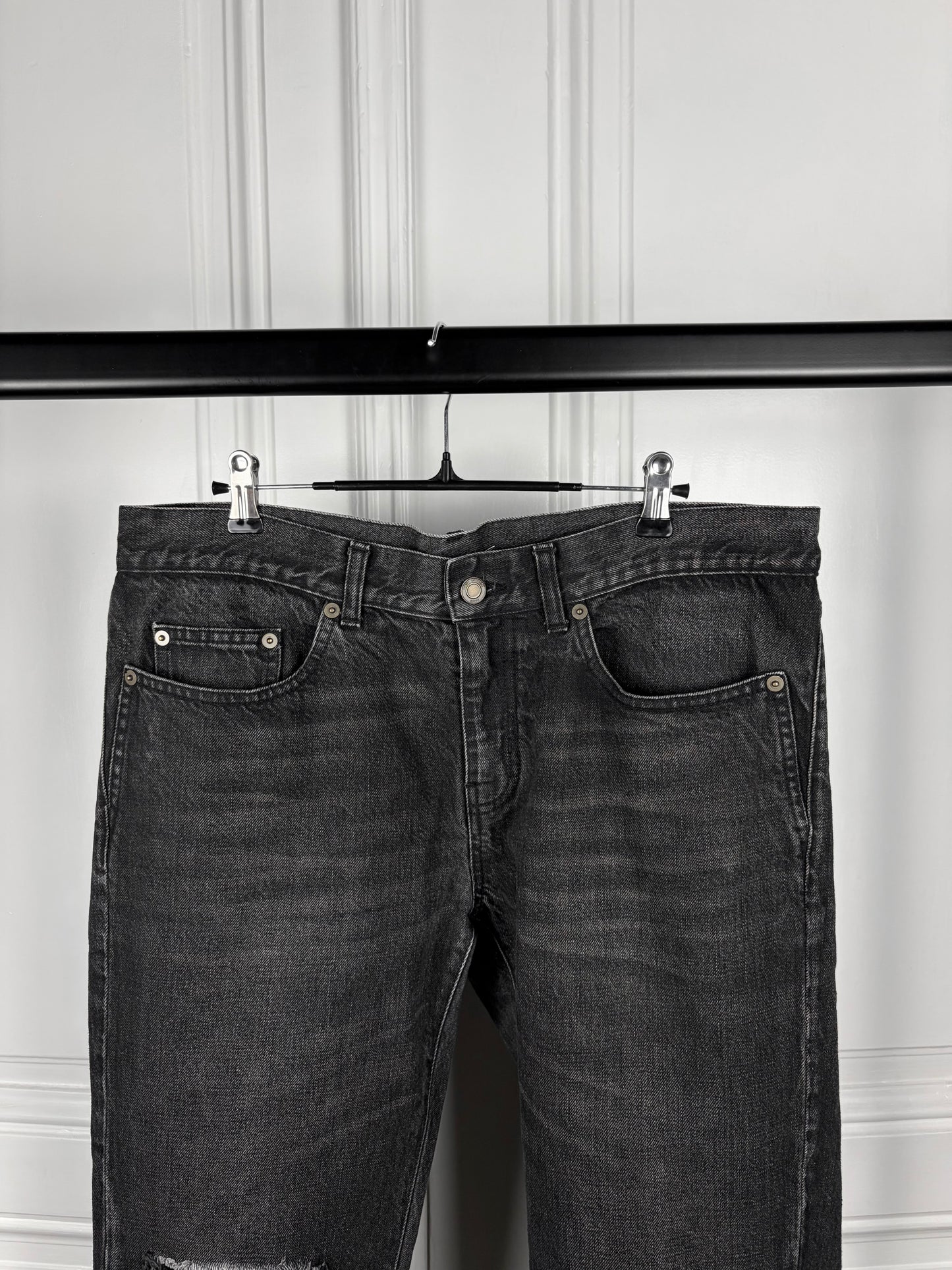 Saint Laurent D02 Distressed Denim
