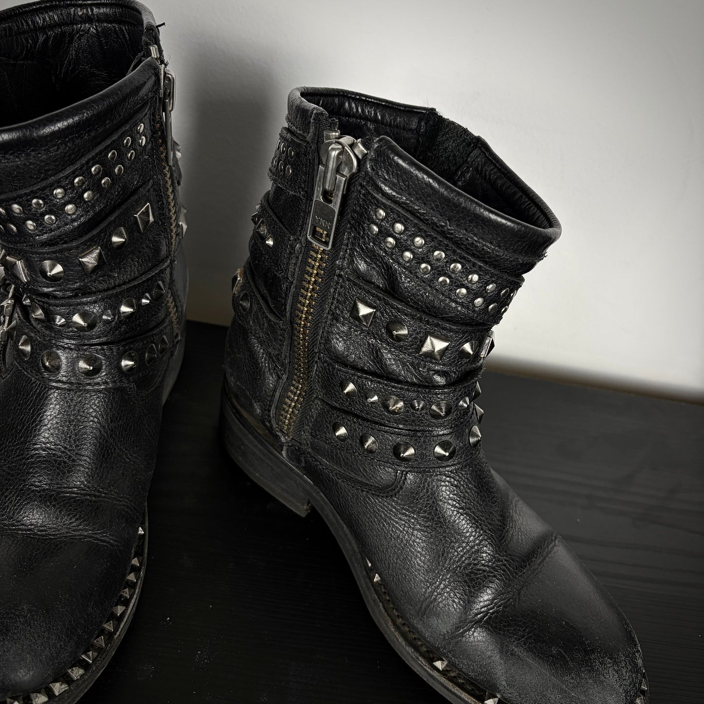 ASH Studded Strap Boots