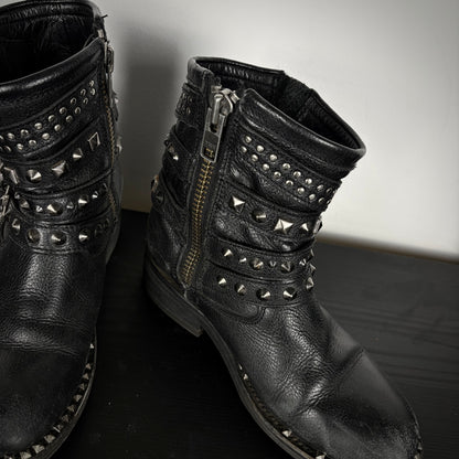 ASH Studded Strap Boots