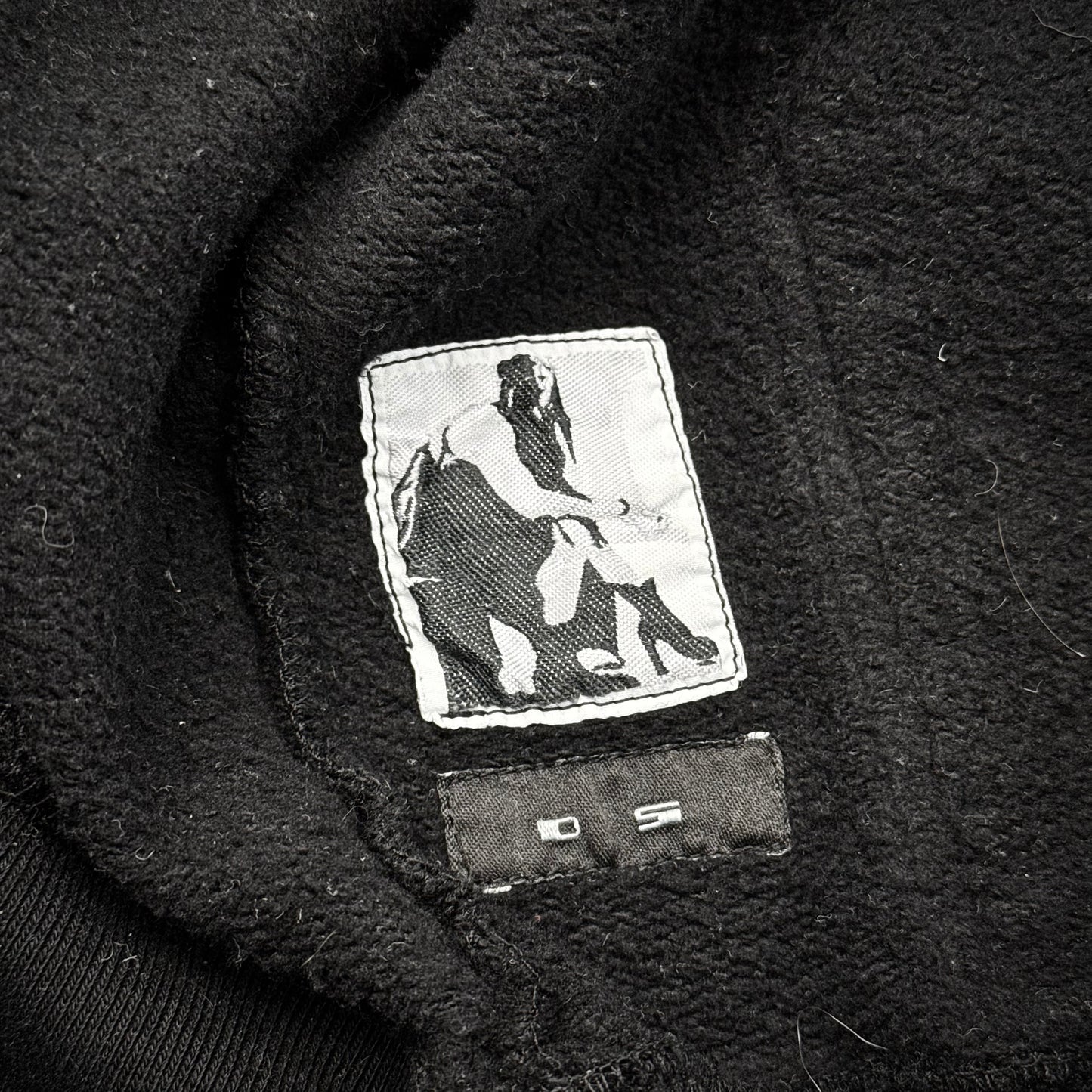 Rick Owens 2016 Leather „Mountain“ Hoodie