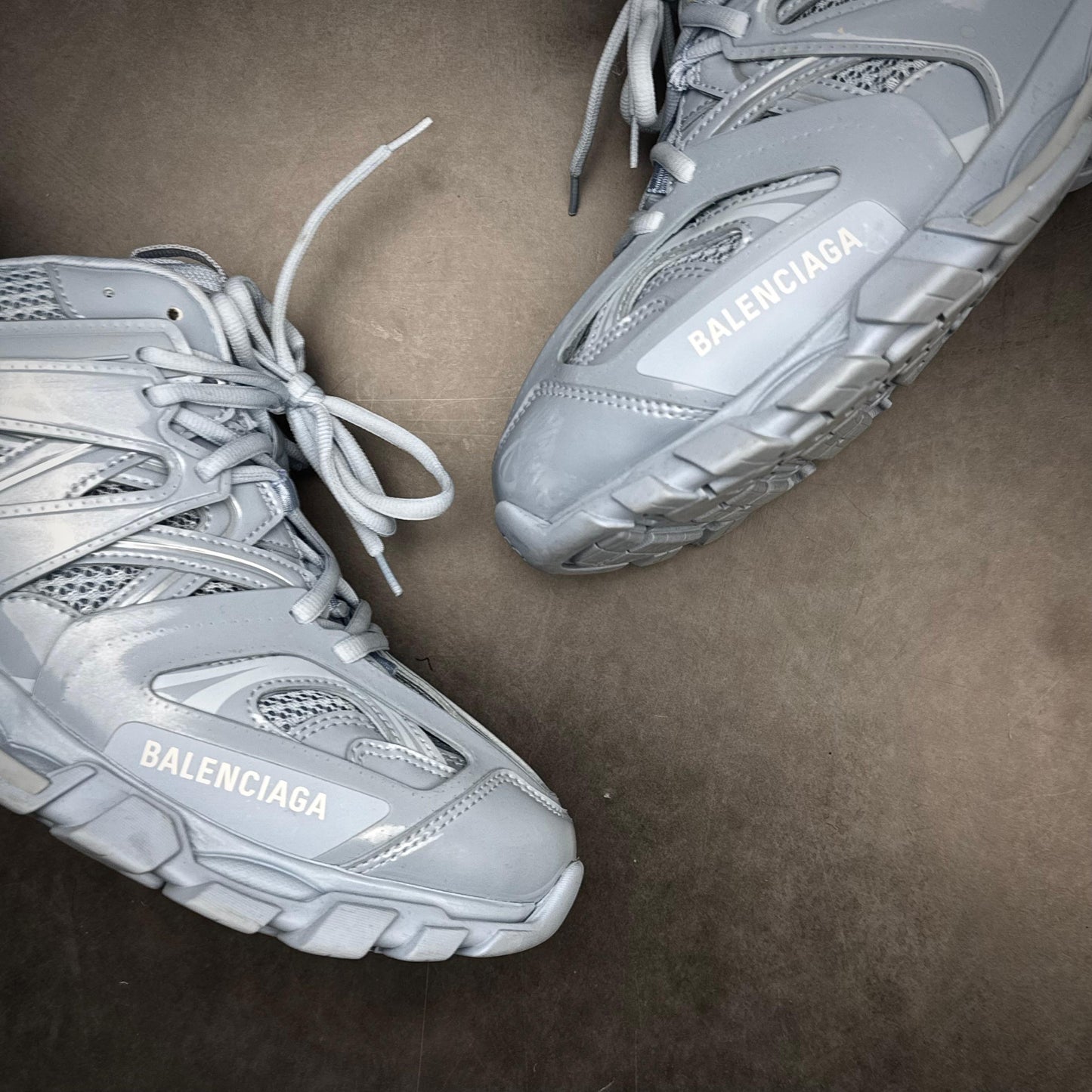 Balenciaga Tracks baby blue