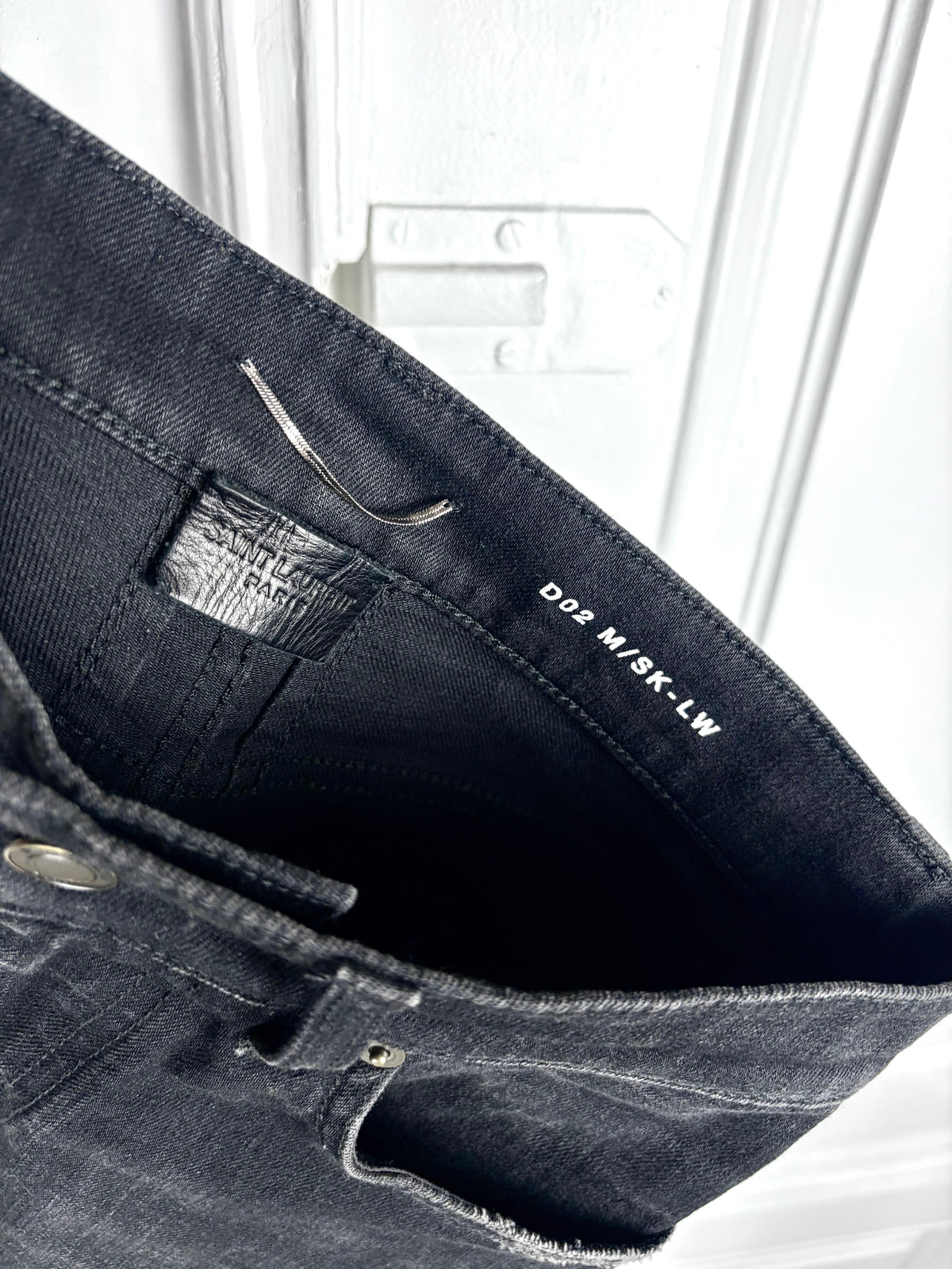 Saint Laurent 2016 Crash Denim