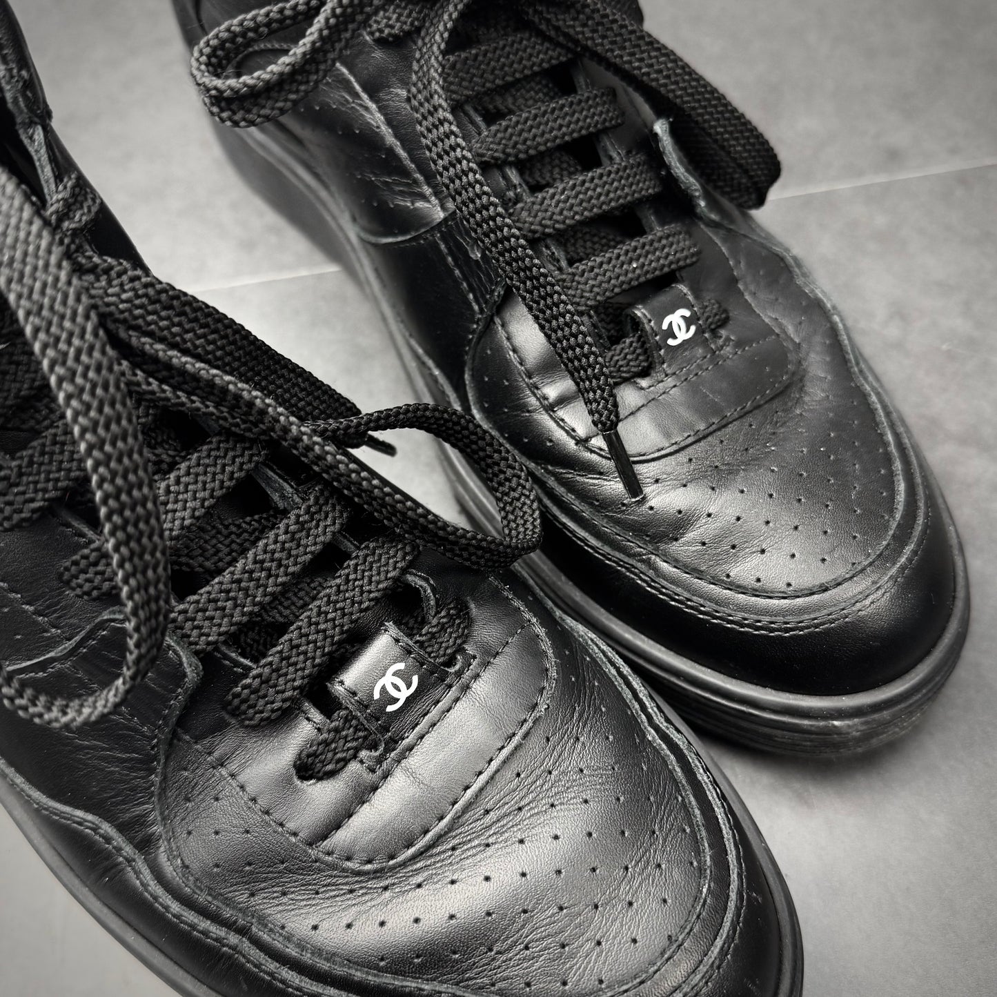 Chanel Hightop Sneaker