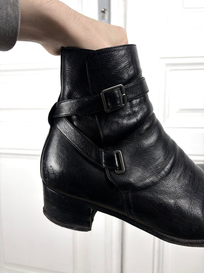 Saint Laurent Buckle Boots