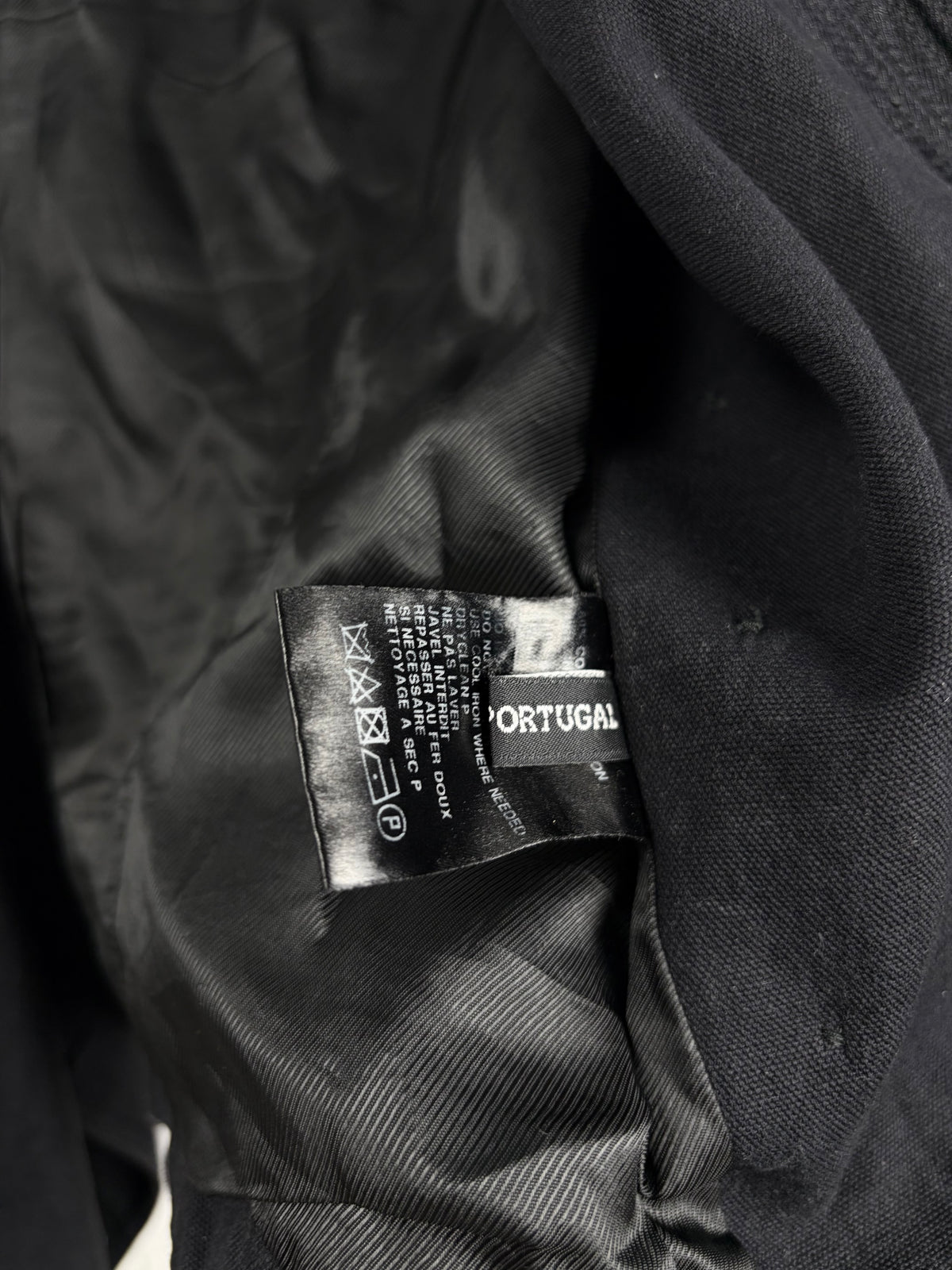 Ann Demeulemeester SS11 Canvas Fencing Jacket