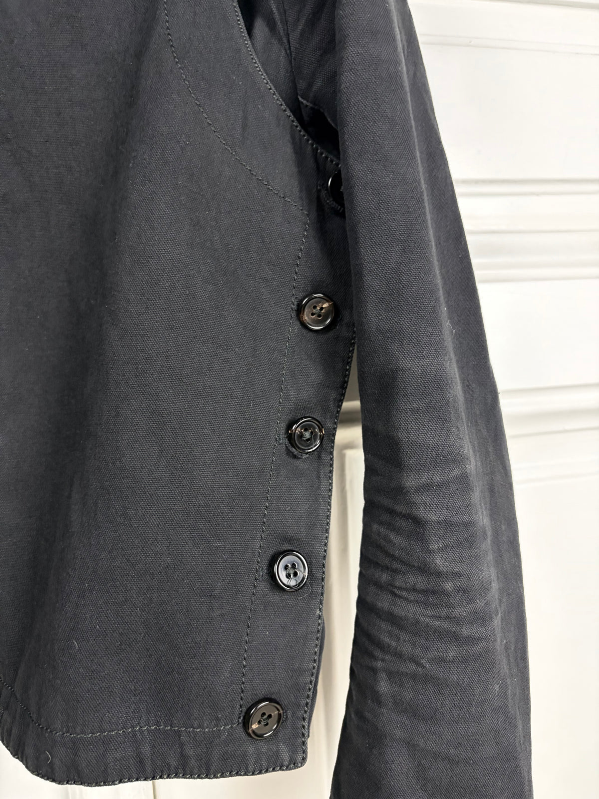 Ann Demeulemeester SS11 Canvas Fencing Jacket