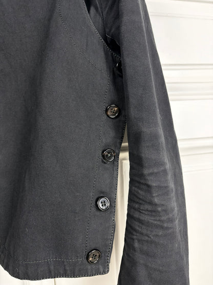 Ann Demeulemeester SS11 Canvas Fencing Jacket