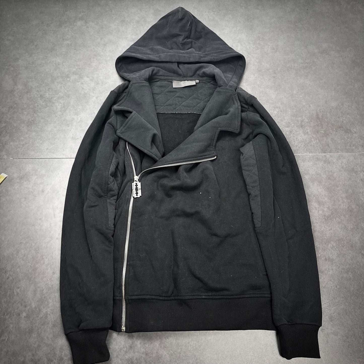 Philipp plein Razorblade side zip hoodie