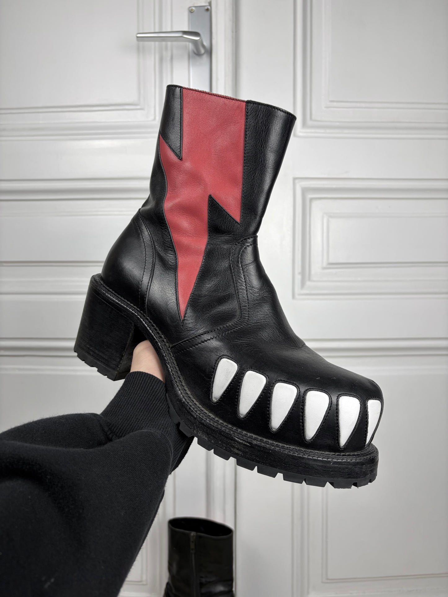 Walter Van Beirendonck Hyper Glam Teeth Boots