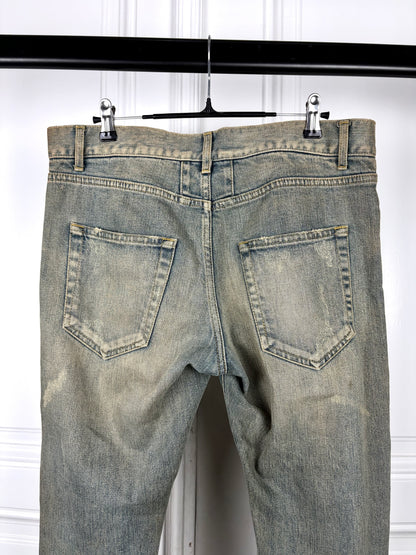 Saint Laurent Crash Denim