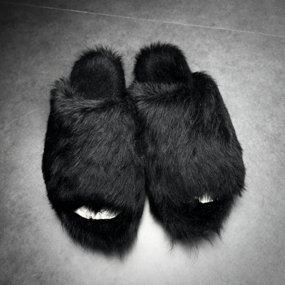 Rick Owens Ponyhair Slides