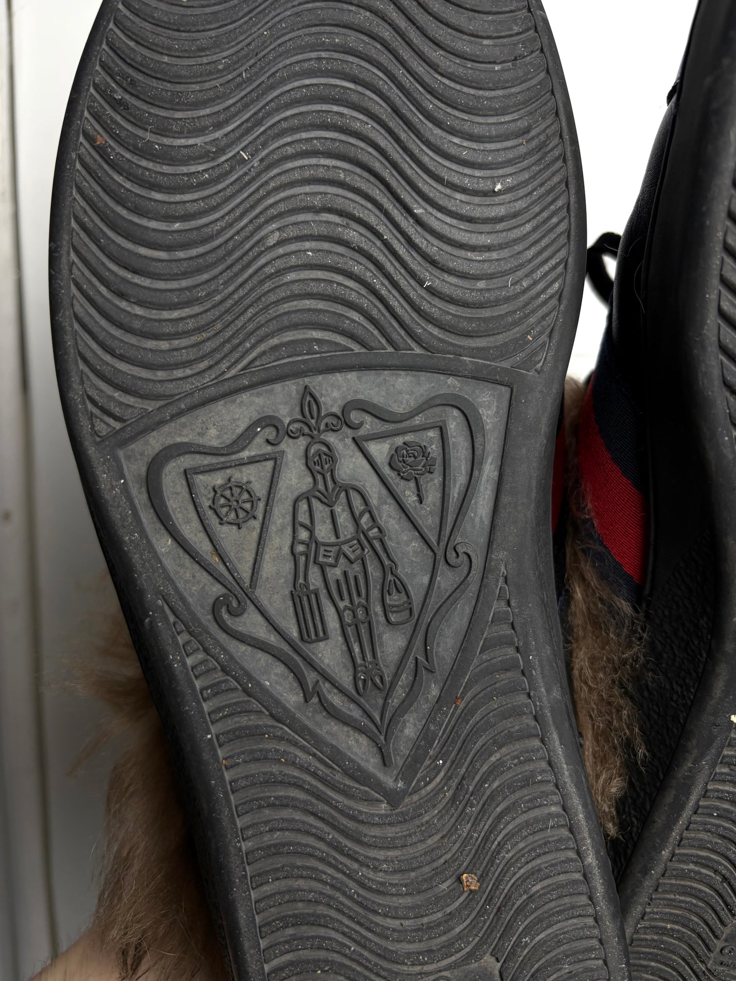 Gucci Fur Ace Sneaker