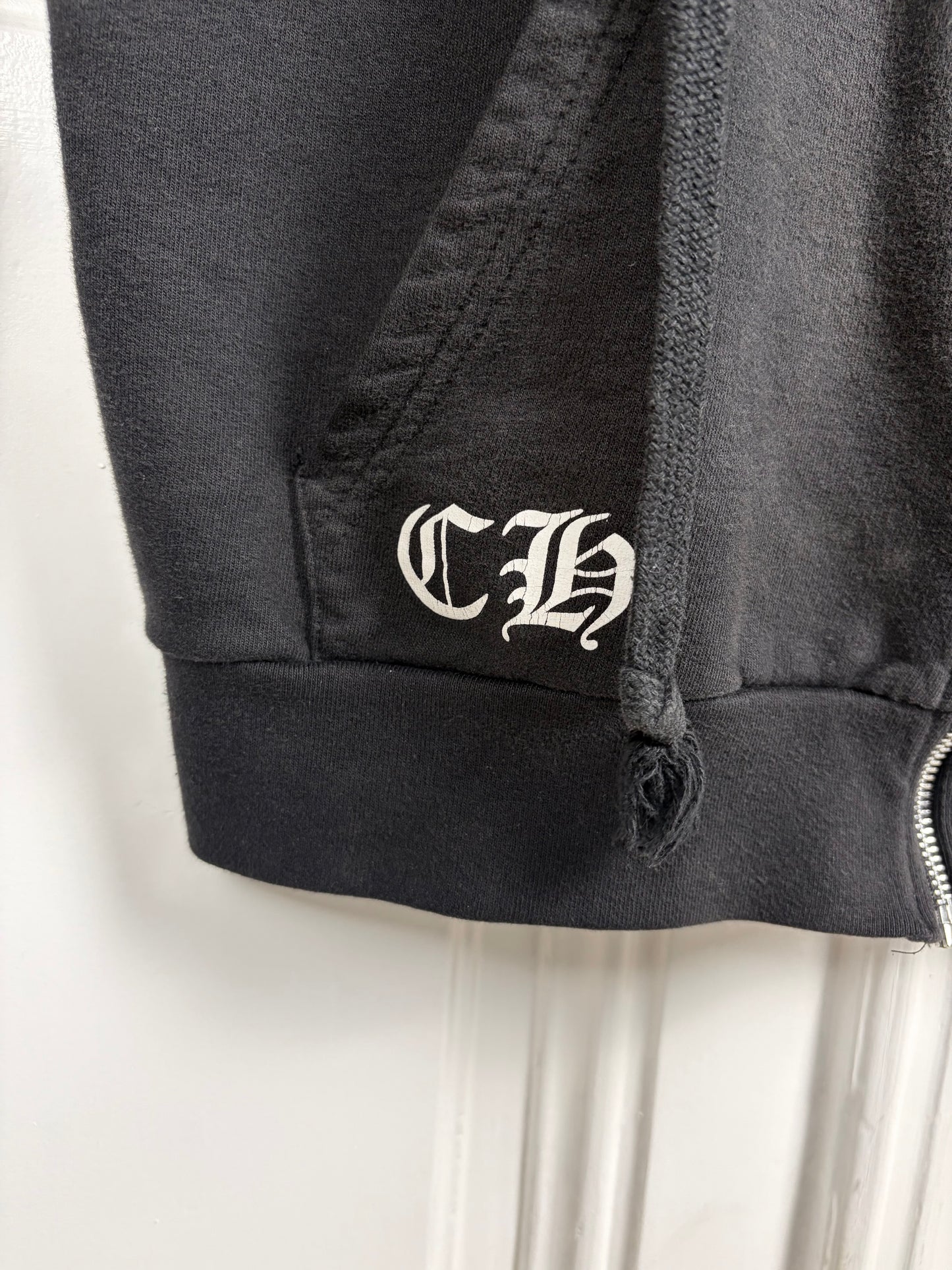 Chrome Hearts Plus Cross Dagger Zip Hoodie
