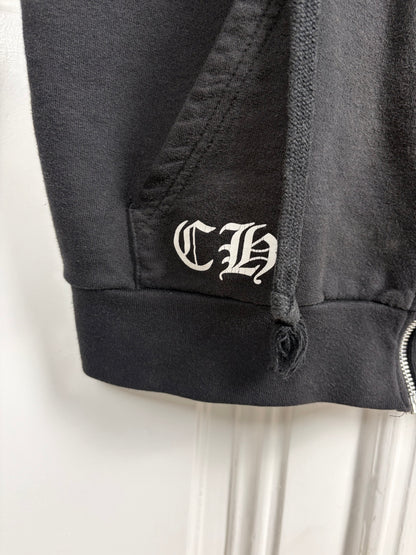Chrome Hearts Plus Cross Dagger Zip Hoodie