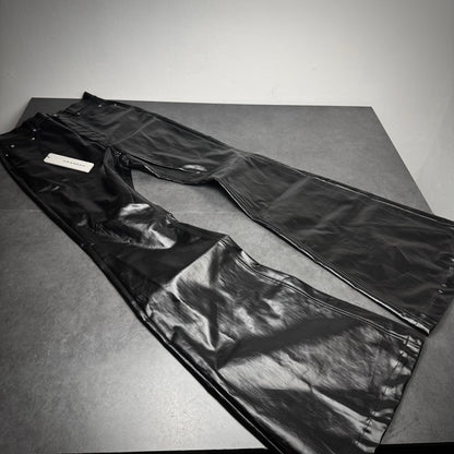 Rick owens „detroit cut“ leather/wax look bolan sample