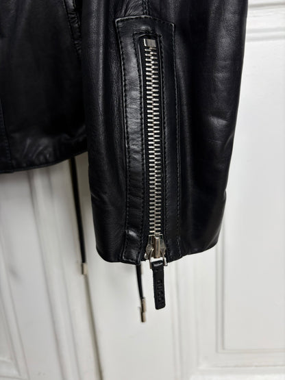 Gucci SS10 Braided leather jacket