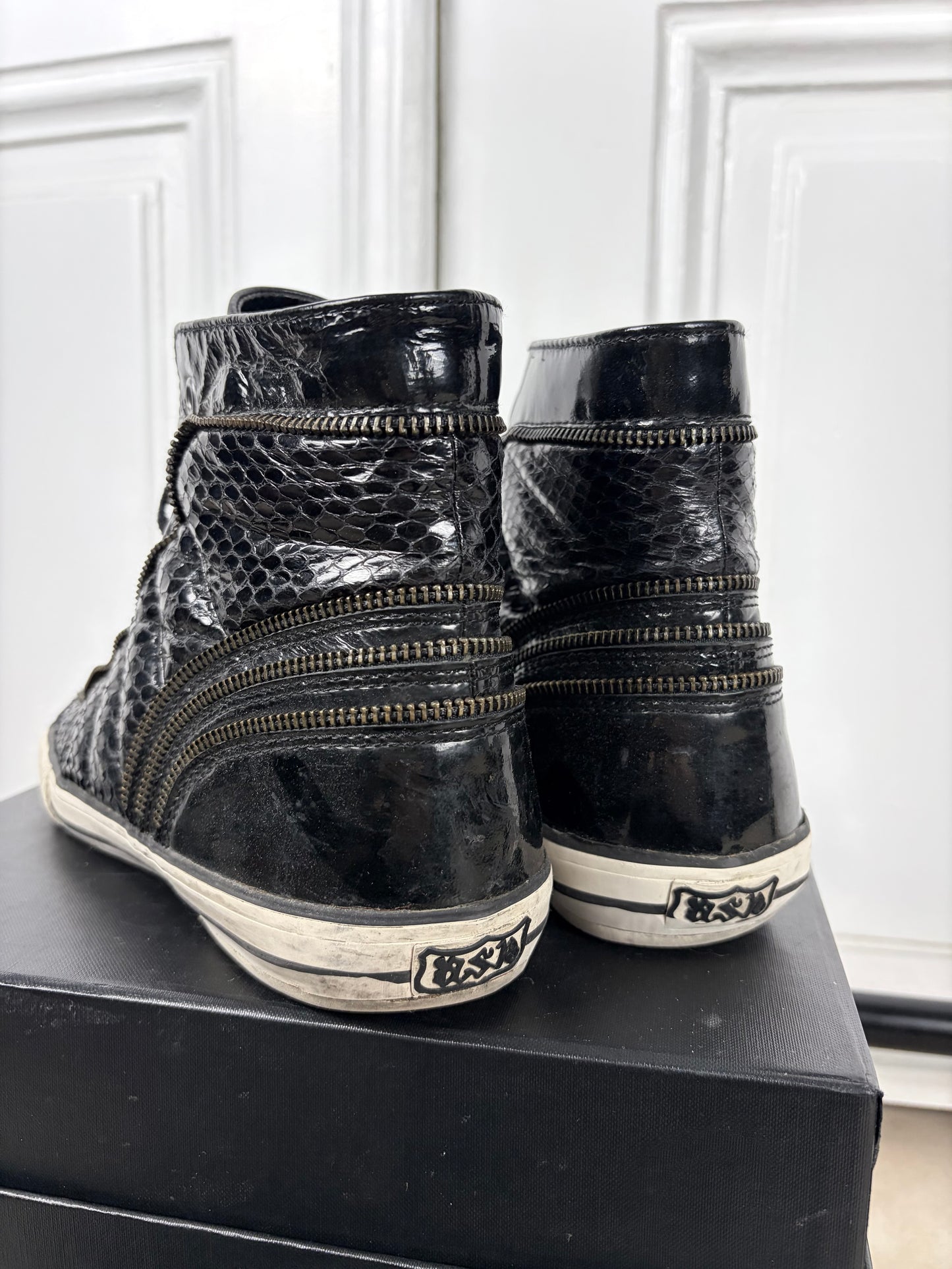 ASH Snakeskin Chucks