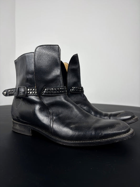 Hollywood Trading Company Studded Shield Boots