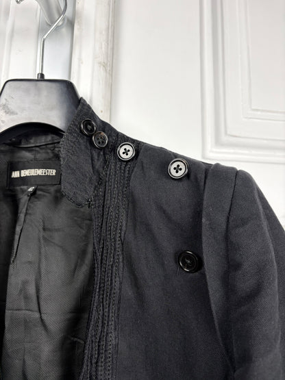 Ann Demeulemeester SS11 Canvas Fencing Jacket