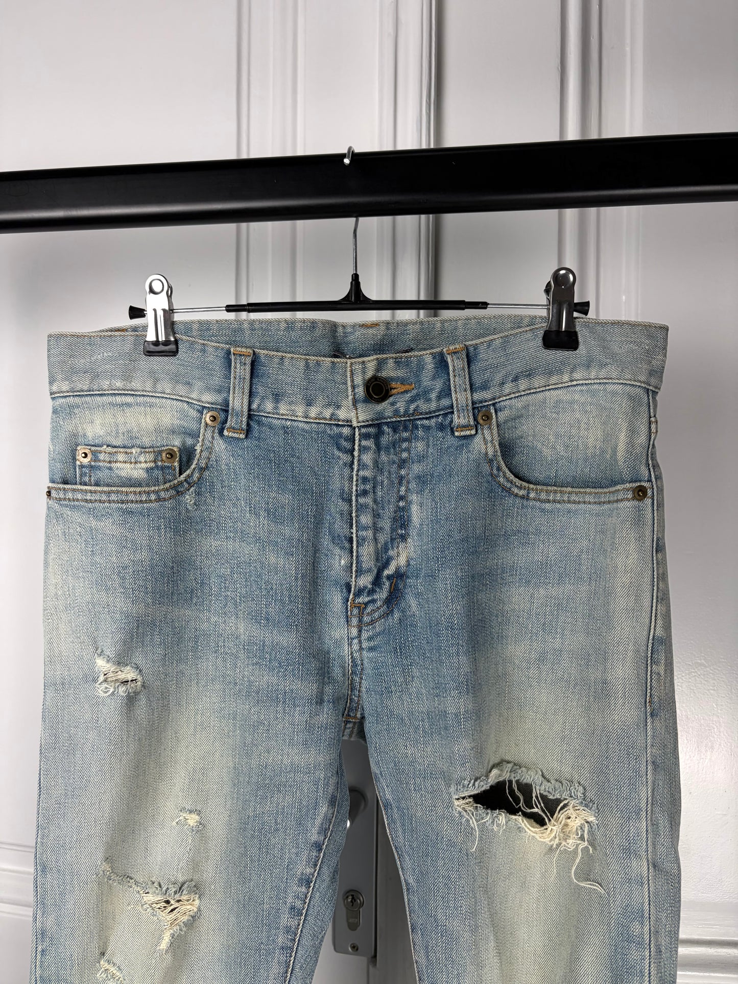 Saint Laurent 2016 Crash Denim