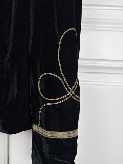 Ralph Lauren Velour Napoleon Jacket